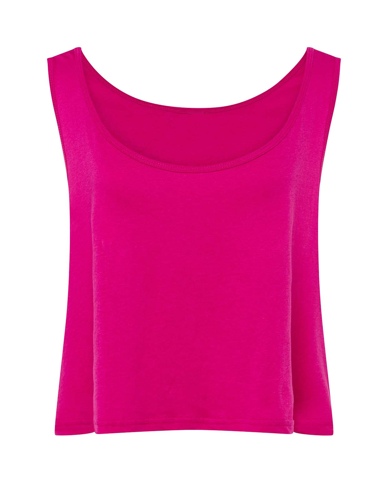 401 Camiseta Top Crop corte suelto 120gm 100% algodón